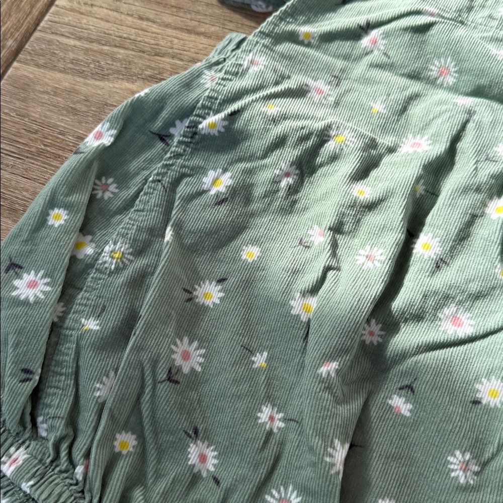 Angel Dear Floral Corduroy Bubble Onesie Size 18-24 Months - Picture 5 of 5